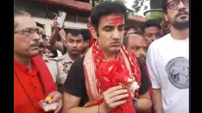 वॉच: गौतम गंभीर ने इंग्लैंड टेस्ट सीरीज़ से आगे कामाख्या मंदिर में आशीर्वाद की तलाश की क्रिकेट समाचार