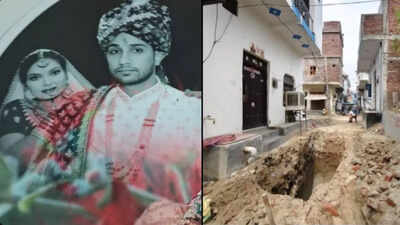 फरीदाबाद दहेज हॉरर: परिवार बहू को मारता है, अपने शरीर को घर के बाहर गड्ढे में छिपाता है | भारत समाचार