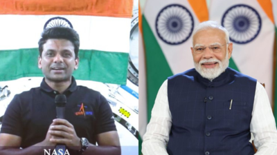 AXIOM-4: PM मोदी SHUBHANSHU SHUKLA के साथ ISS- देखें- देखें तस्वीर | भारत समाचार