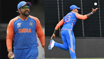 ‘हार्ट इन माई माउथ’: बारबाडोस में सूर्यकुमार यादव के जबड़े को छोड़ने वाली रोहित शर्मा | क्रिकेट समाचार