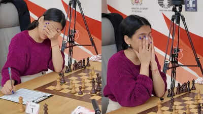 शतरंज | कोनेरू हंपी के खिलाफ महिलाओं के विश्व कप फाइनल ड्रॉ में दिव्या देशमुख ने तबाह कर दिया – वॉच | शतरंज समाचार