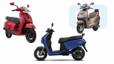 हीरो vx2 ई-स्कूटर बनाम टीवीएस iqube बनाम बजाज चेताक 3501: रेंज, चश्मा, मूल्य तुलना