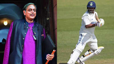 चक डे इंडिया! शशि थरूर भारतीय टीम में छेदों की ओर इशारा करते हैं, सरफराज खान के समावेश के लिए चमगादड़ | क्रिकेट समाचार