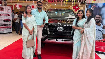 आकाश डीप की ‘ड्रीम कार’ की खरीद उसे आरटीओ से एक नोटिस देती है; कार डीलर निलंबित | क्रिकेट समाचार