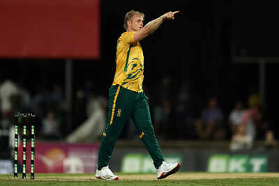 AUS बनाम SA: कॉर्बिन बॉश ने उत्सव के लिए दंडित किया; ‘उत्तेजक’ अधिनियम के लिए सौंपा गया डिमेरिट पॉइंट | क्रिकेट समाचार