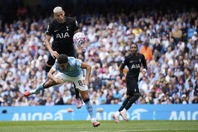 प्रीमियर लीग: मैनचेस्टर सिटी ने घर पर सजा दी क्योंकि टोटहम हॉटस्पर ने लकीर जीतना जारी रखा फुटबॉल समाचार