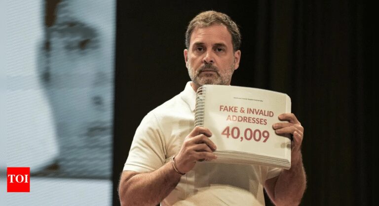 ‘चोरी चोरी, चूपके चूपके’: राहुल गांधी ने ‘वोट थेफ्ट’ अभियान के हिस्से के रूप में नया वीडियो साझा किया; देखो | भारत समाचार