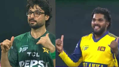 अब्रार अहमद ने श्रीलंका के वानिंदू हसरंगा को ‘अद्वितीय’ उत्सव के साथ – वॉच | क्रिकेट समाचार