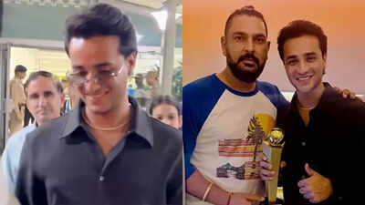 वॉच: अभिषेक शर्मा एशिया कप की जीत के बाद घर लौटता है, ट्रॉफी पर प्रशंसकों को चिढ़ाता है क्रिकेट समाचार