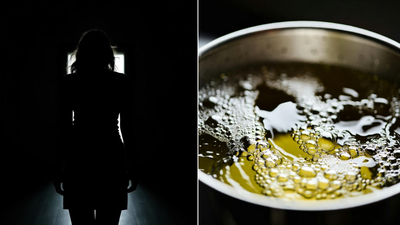 ‘अगर शोर मचाया …’: पत्नी की चेतावनी के रूप में वह दिल्ली में पति पर उबलते तेल डालती है; जांच लॉन्च | भारत समाचार