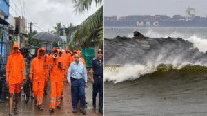चक्रवात मोन्था: आंध्र तट के पास भूस्खलन जारी; वाहनों की आवाजाही पर रात भर का कर्फ्यू लगाया गया – शीर्ष घटनाक्रम | भारत समाचार