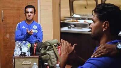 सिडनी वनडे के बाद गौतम गंभीर का हर्षित राणा को सख्त ‘दो शब्दों’ का संदेश | क्रिकेट समाचार