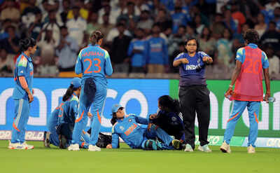 महिला विश्व कप: प्रतीका रावल के चोटिल होने की आशंका, भारत बनाम बांग्लादेश मैच बारिश के कारण रद्द | क्रिकेट समाचार